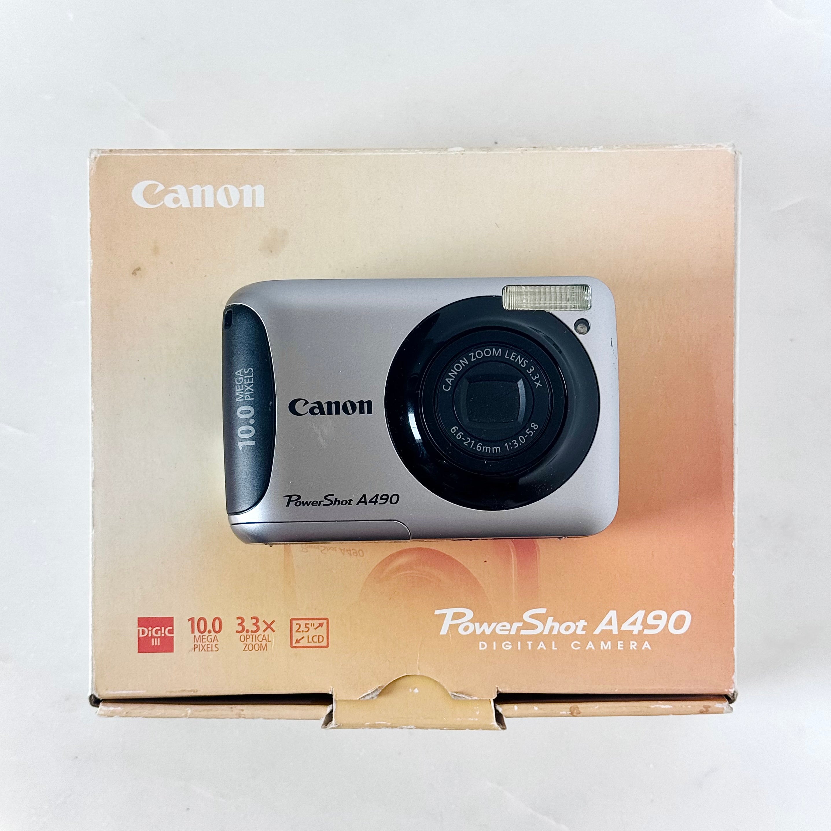 Canon Powershot A490 Digital Camera  IN BOX